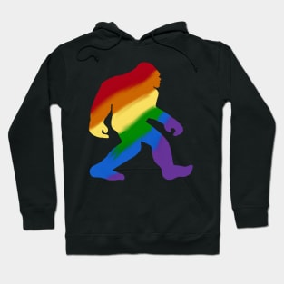 Rainbow Bigfoot Hoodie